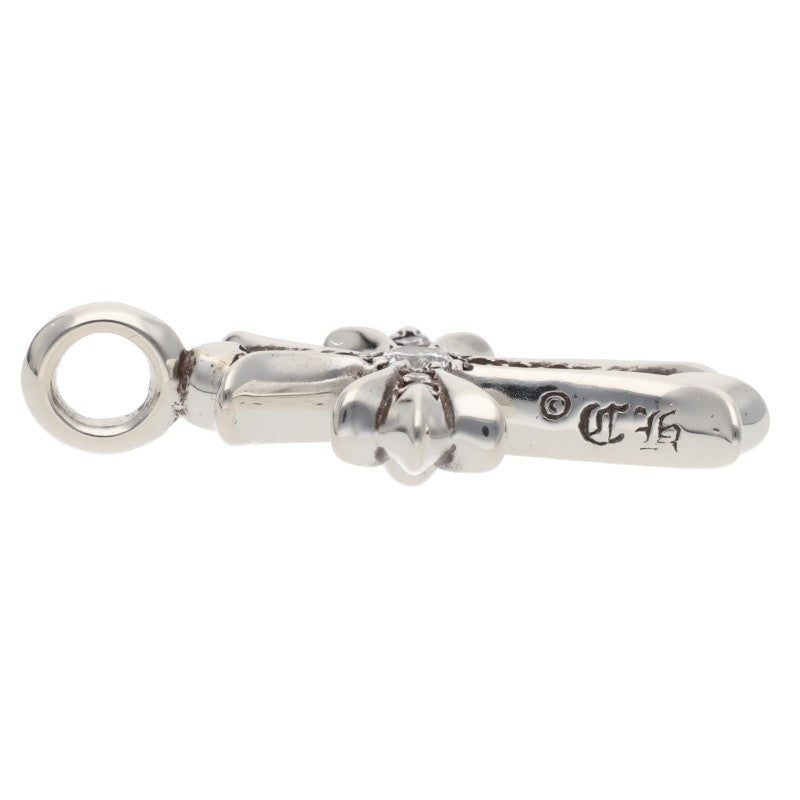 Chrome Hearts 925 Pave Diamond Tiny Fat Cross Size ONE SIZE
