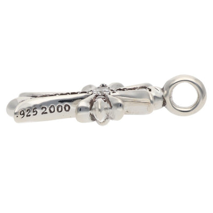 Chrome Hearts 925 Pave Diamond Tiny Fat Cross Size ONE SIZE