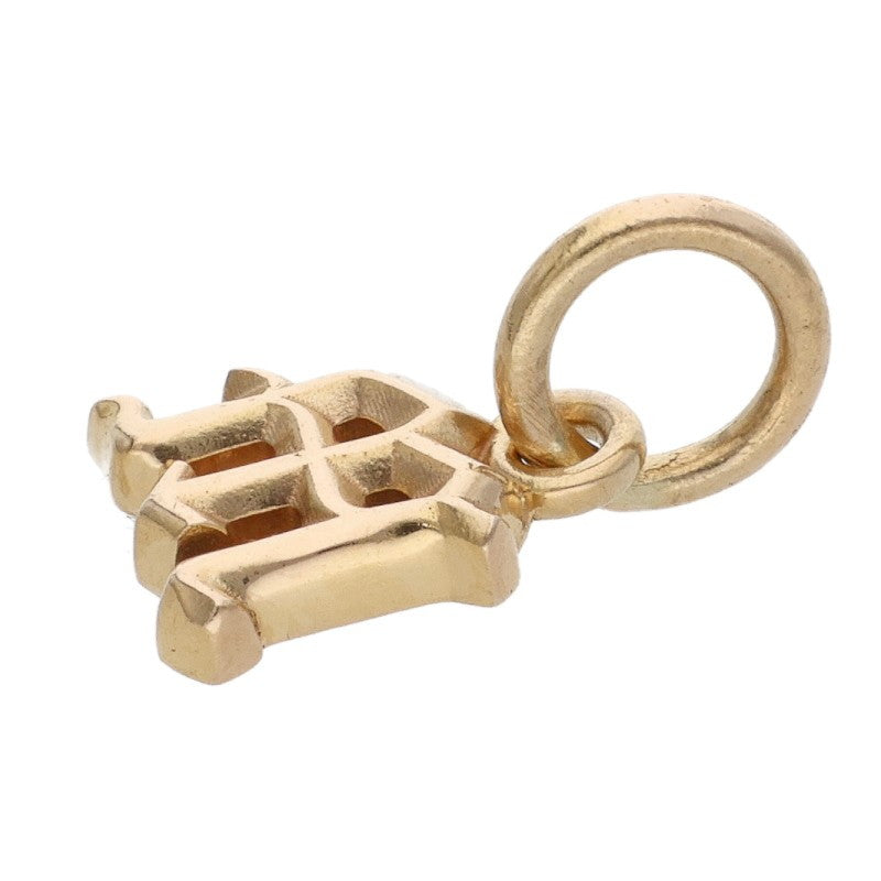 Chrome Hearts 22K Alphabet Stack Charm M Size ONE SIZE