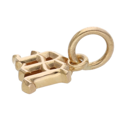 Chrome Hearts 22K Alphabet Stack Charm M Size ONE SIZE