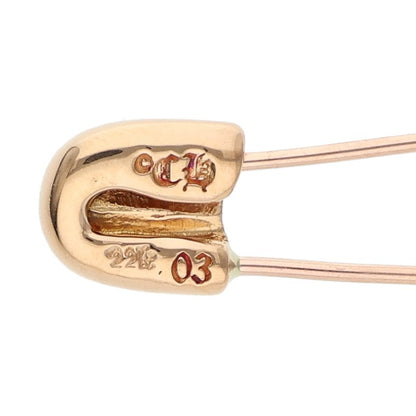 Chrome Hearts 22K Small Safety Pin Yellow Gold Size ONE SIZE