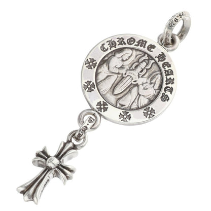 Chrome Hearts 925 Angel Medal w/ Babyfat Charm Size ONE SIZE