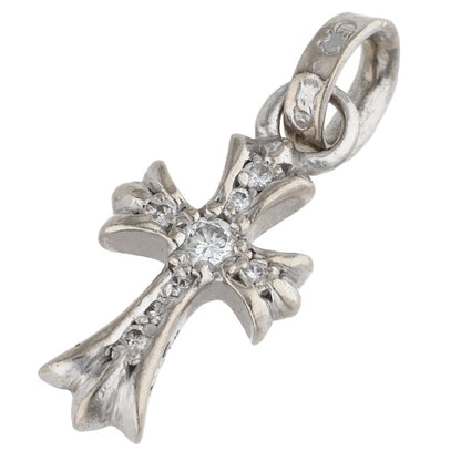 Chrome Hearts 18K WG Pave Diamond Babyfat Size ONE Multi