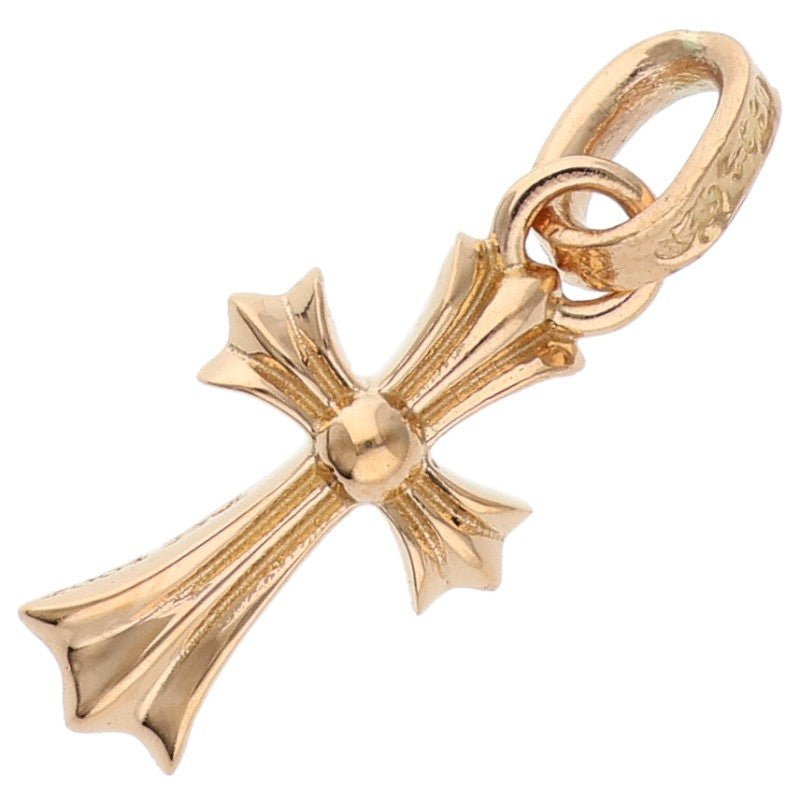 Chrome Hearts 22K Baby Fat Cross Gold Necklace Size ONE SIZE