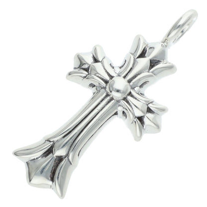 Chrome Hearts Double CH Cross 925 Silver Size ONE SIZE