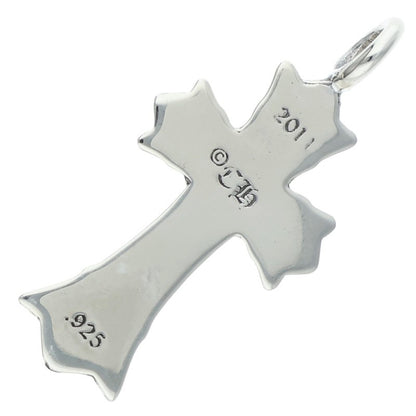 Chrome Hearts Double CH Cross 925 Silver Size ONE SIZE
