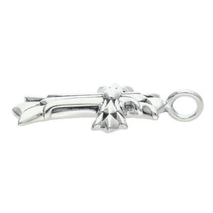 Chrome Hearts Double CH Cross 925 Silver Size ONE SIZE