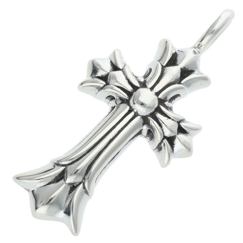 Chrome Hearts Double CH Cross 925 Silver Size ONE SIZE