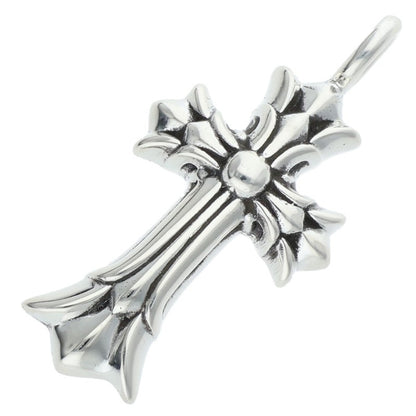 Chrome Hearts Double CH Cross 925 Silver Size ONE SIZE