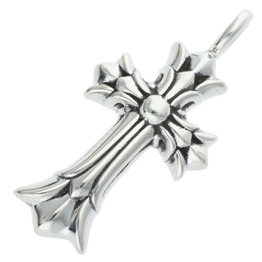 Chrome Hearts Double CH Cross 925 Silver Size ONE SIZE