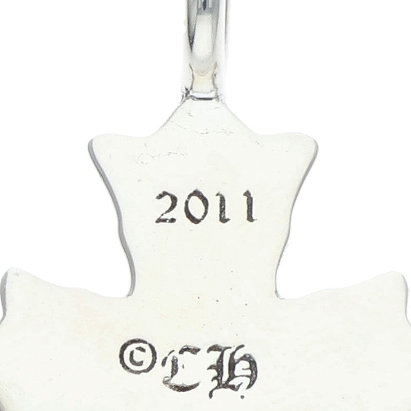 Chrome Hearts Double CH Cross 925 Silver Size ONE SIZE
