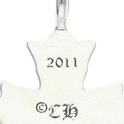 Chrome Hearts Double CH Cross 925 Silver Size ONE SIZE