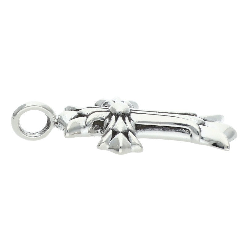 Chrome Hearts Double CH Cross 925 Silver Size ONE SIZE