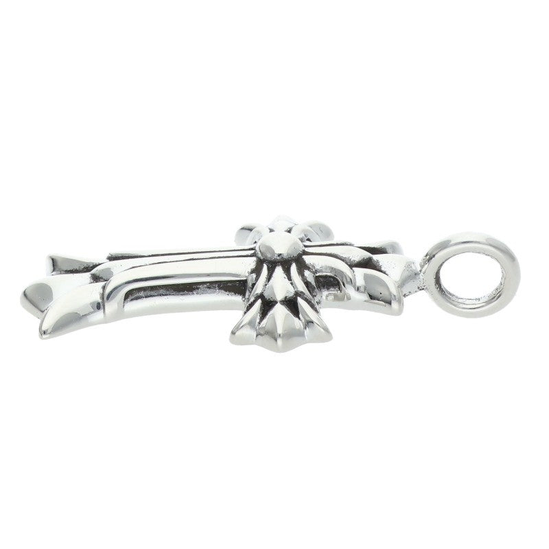 Chrome Hearts Double CH Cross 925 Silver Size ONE SIZE