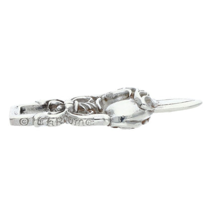 Chrome Hearts Dagger Heart Pendant Sterling Size ONE Silver