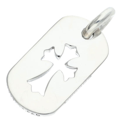 Chrome Hearts Small Cutout Cross Dog Tag 925 Size ONE SIZE