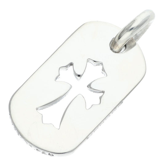 Chrome Hearts Small Cutout Cross Dog Tag 925 Size ONE SIZE