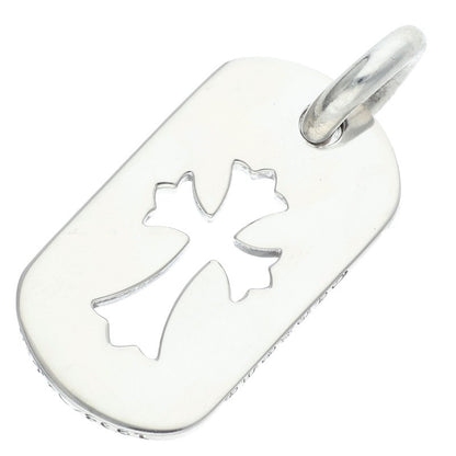 Chrome Hearts Small Cutout Cross Dog Tag 925 Size ONE SIZE