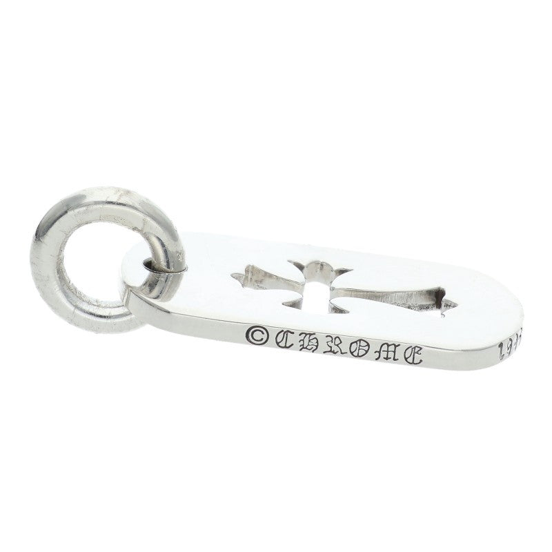 Chrome Hearts Small Cutout Cross Dog Tag 925 Size ONE SIZE