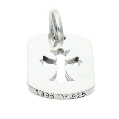 Chrome Hearts Small Cutout Cross Dog Tag 925 Size ONE SIZE
