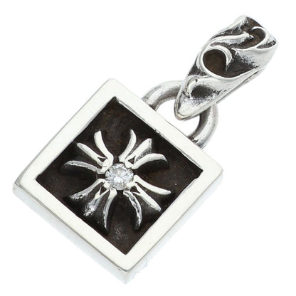 Chrome Hearts Framed CH Plus 1 Diamond 925 Size ONE SIZE