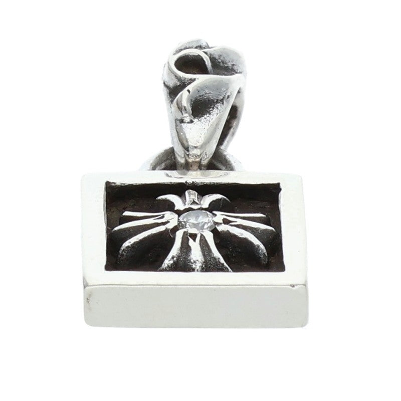 Chrome Hearts Framed CH Plus 1 Diamond 925 Size ONE SIZE