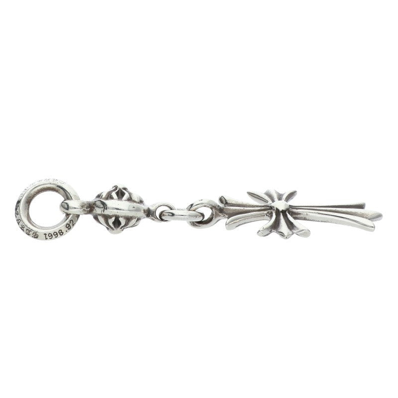 Chrome Hearts 1 Ball Tiny CH Cross Sterling Size ONE SIZE