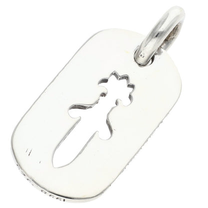 Chrome Hearts D TAG SML CO DAG Sterling Silver Size ONE SIZE