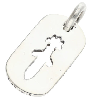 Chrome Hearts D TAG SML CO DAG Sterling Silver Size ONE SIZE