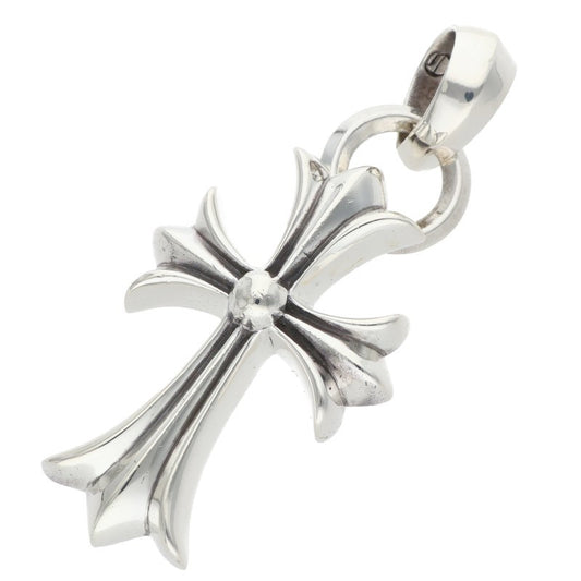 Chrome Hearts Small CH Cross W Bale Sterling Size ONE Silver