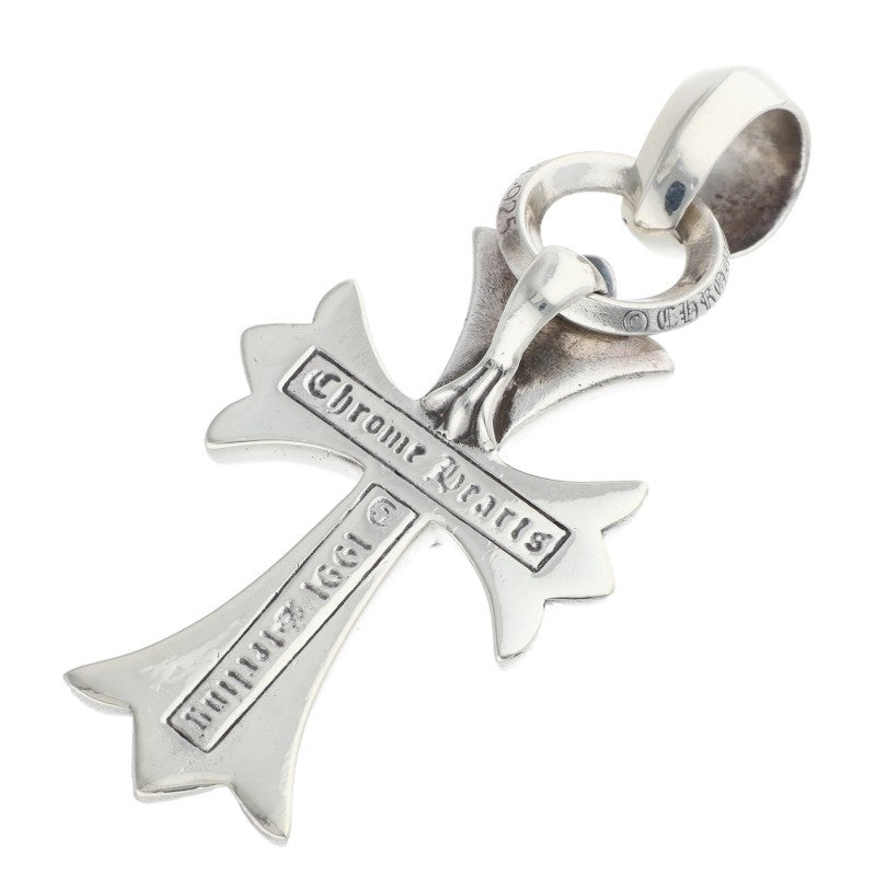 Chrome Hearts Small CH Cross W Bale Sterling Size ONE Silver