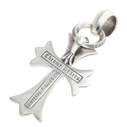 Chrome Hearts Small CH Cross W Bale Sterling Size ONE Silver