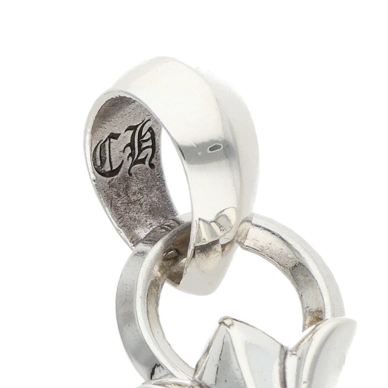 Chrome Hearts Small CH Cross W Bale Sterling Size ONE Silver
