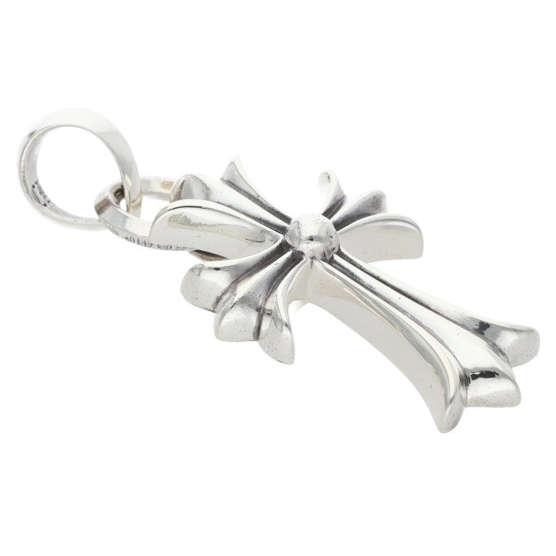 Chrome Hearts Small CH Cross W Bale Sterling Size ONE Silver