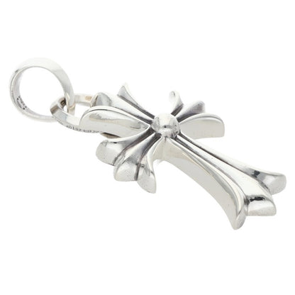 Chrome Hearts Small CH Cross W Bale Sterling Size ONE Silver