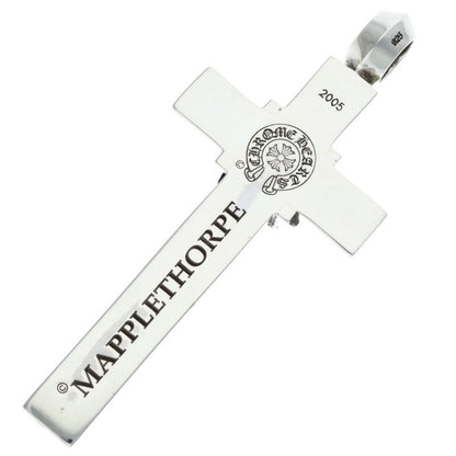 Chrome Hearts Small Maplethorpe Cross Silver Size ONE SIZE