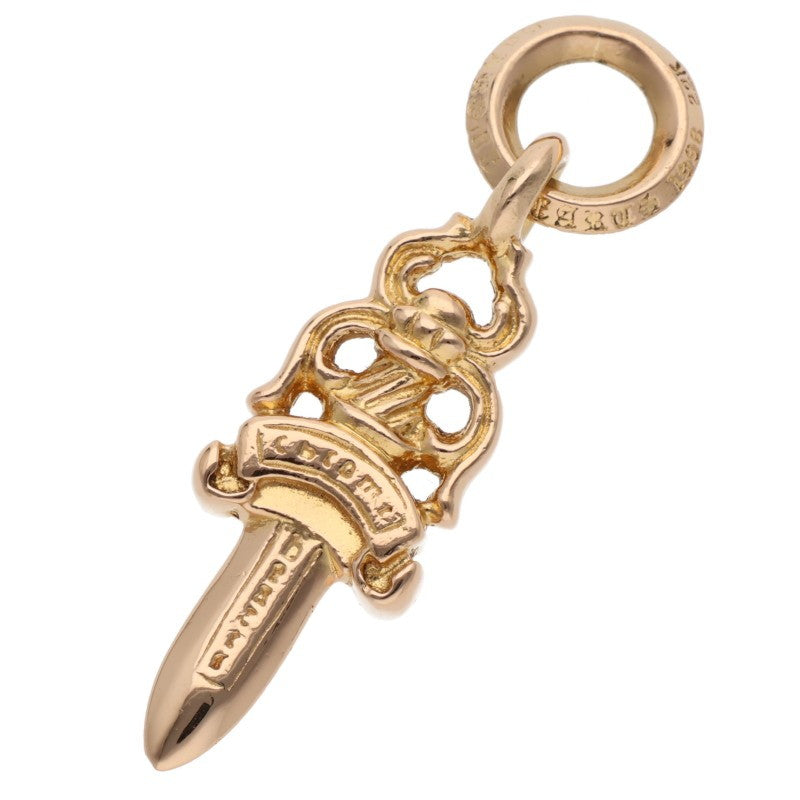 Chrome Hearts 22K #5 Dagger Pave Diamond Charm Size Multi