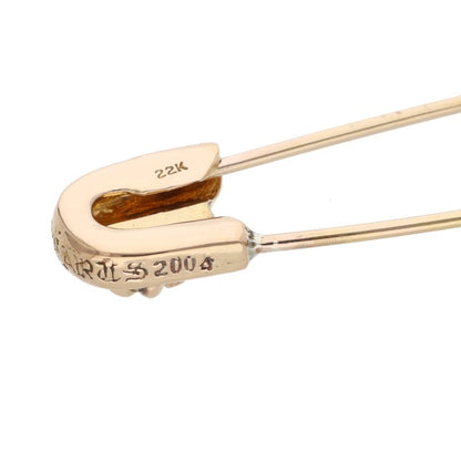 Chrome Hearts 22K Large Safety Pin Gold Size ONE SIZE