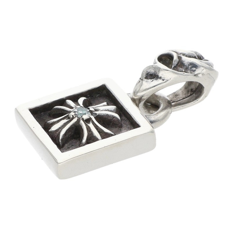 Chrome Hearts Framed CH Plus 1 Diamond Charm Size ONE SIZE