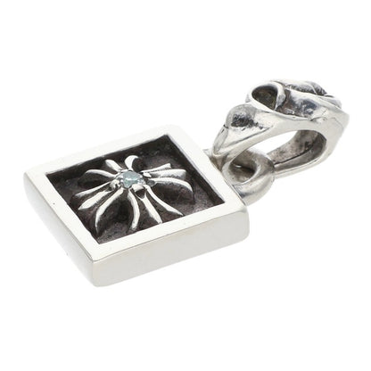 Chrome Hearts Framed CH Plus 1 Diamond Charm Size ONE SIZE