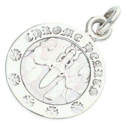 Chrome Hearts Angel Medal Charm V2 Silver 925 Size ONE SIZE