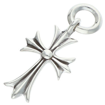 Chrome Hearts Tiny CH Cross Charm Silver 925 Size ONE SIZE