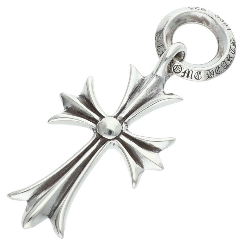 Chrome Hearts Tiny CH Cross Charm Silver 925 Size ONE SIZE