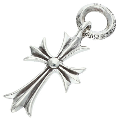 Chrome Hearts Tiny CH Cross Charm Silver 925 Size ONE SIZE