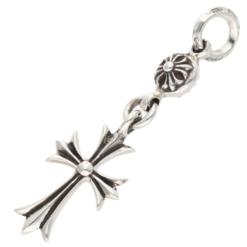 Chrome Hearts 1 Ball Tiny CH Cross Charm Size ONE Silver