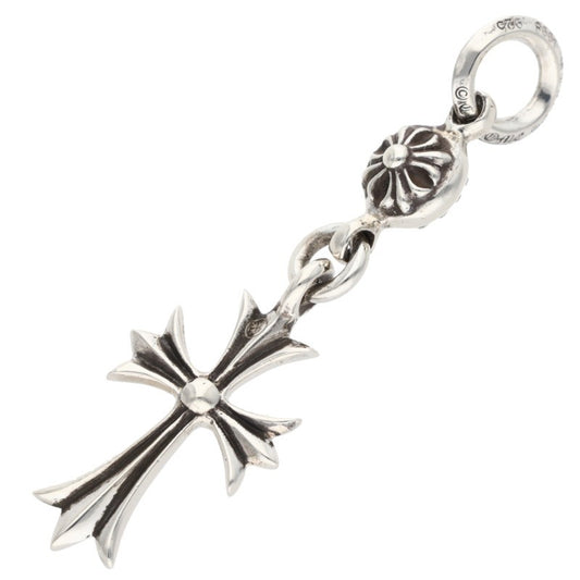 Chrome Hearts 1 Ball Tiny CH Cross Charm Size ONE Silver