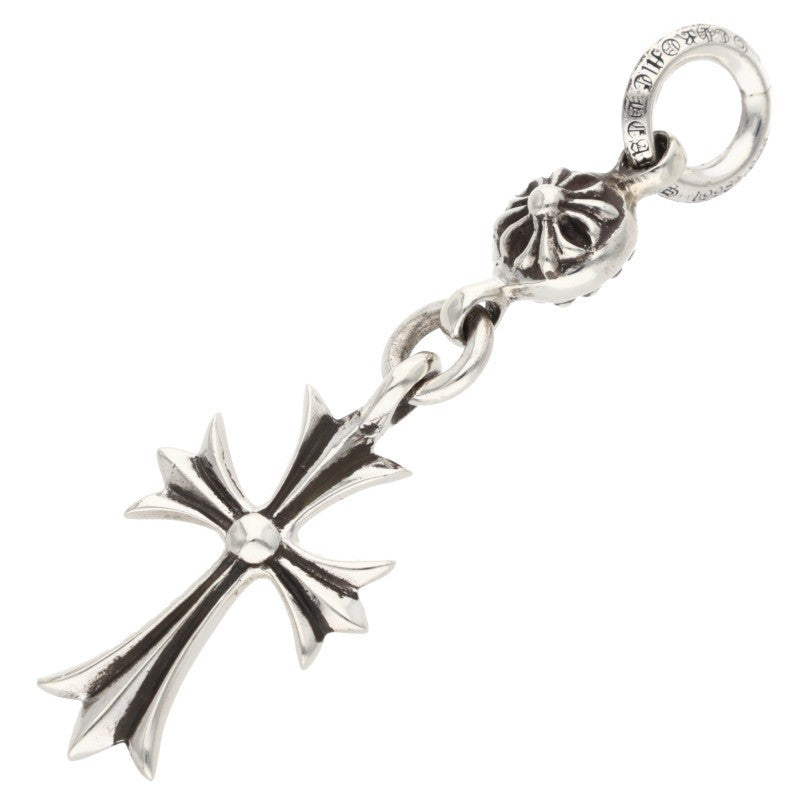 Chrome Hearts 1 Ball Tiny CH Cross Charm Size ONE Silver