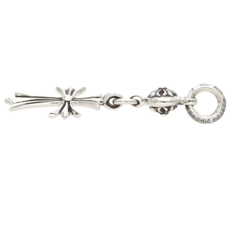 Chrome Hearts 1 Ball Tiny CH Cross Charm Size ONE Silver