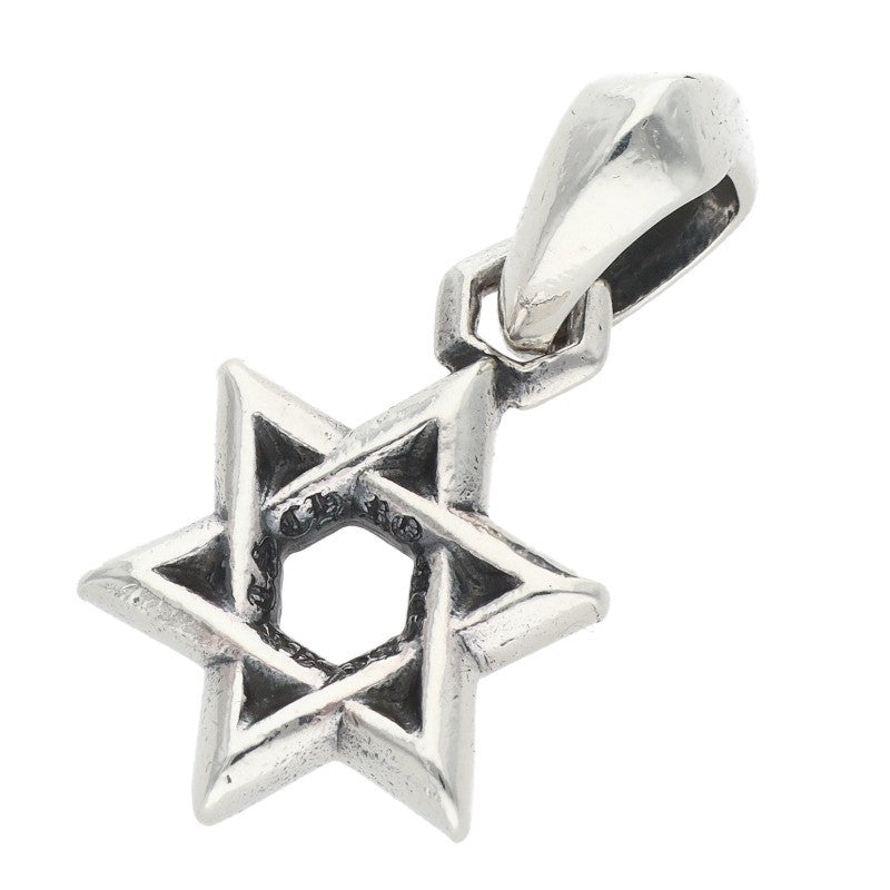 Chrome Hearts Star of David Charm Silver 925 Size ONE SIZE
