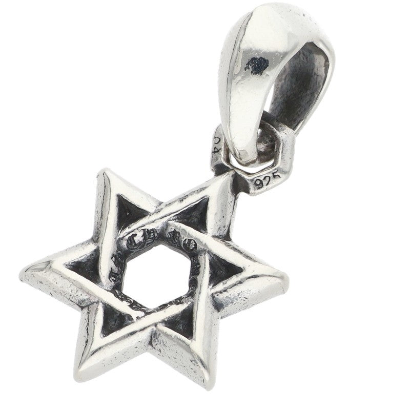 Chrome Hearts Star of David Charm Silver 925 Size ONE SIZE